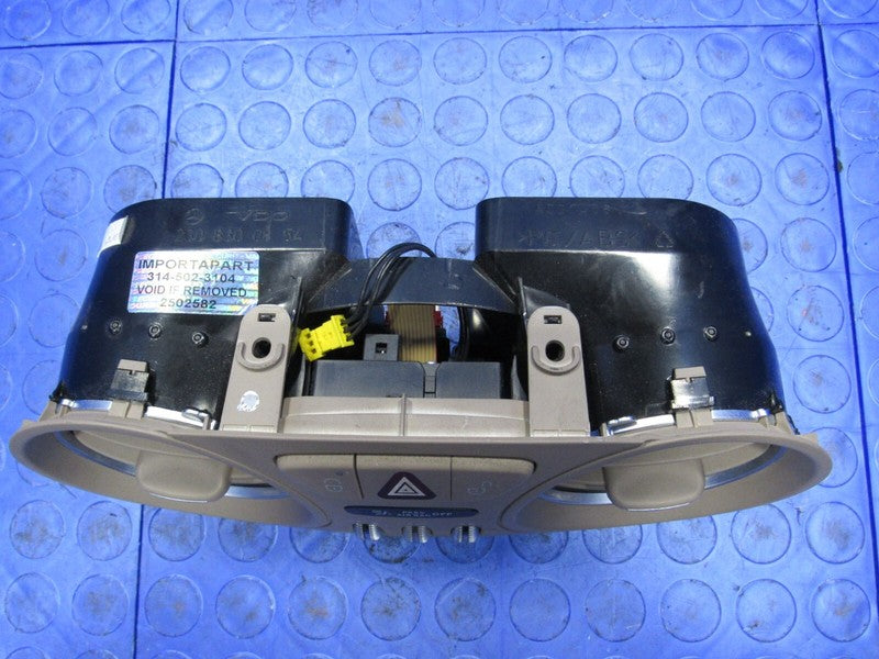 07-12 Mercedes-Benz SL550 SL55 R230 SL-Class Center Dash Trim HVAC Ven