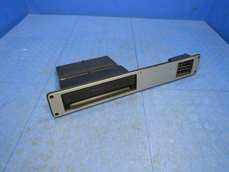 1987-1996 Dodge Dakota Dash Cup Holder Bezel Vent Trim Panel Pewter OE