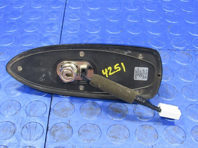 11-16 Honda CR-Z CRZ Shark Fin Radio Antenna Mast Assembly Crystal Bla