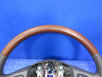 03-06 Escalade Yukon Denali Leather Wrapped Wood Grain Steering Wheel 