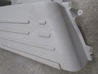 03-04 Hummer H2 Interior Rear Left Cargo Trim Panel Cubby Wheat Tan 02
