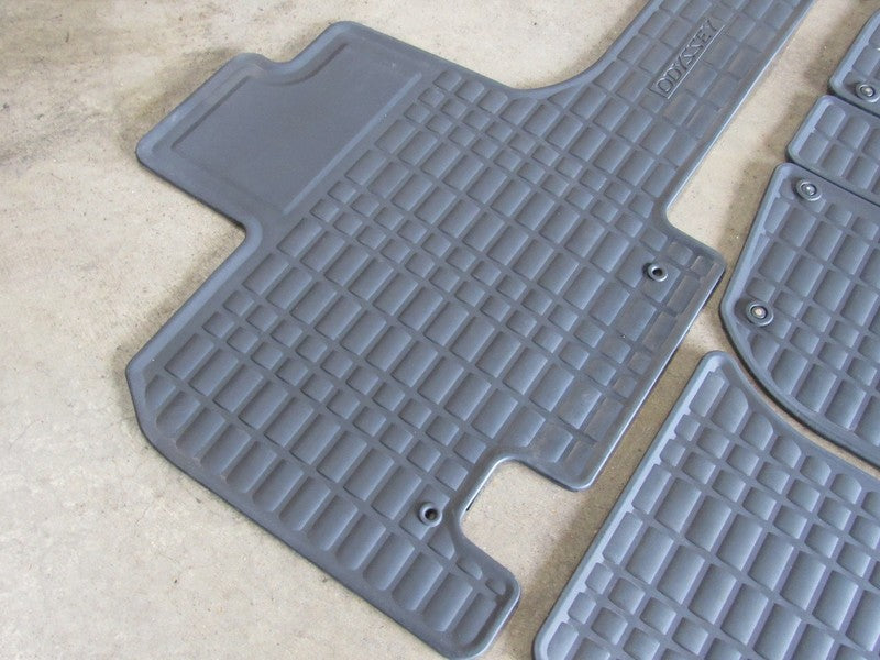 05-10 Honda Odyssey Van Original Floor Mats Set All Season Weather OEM