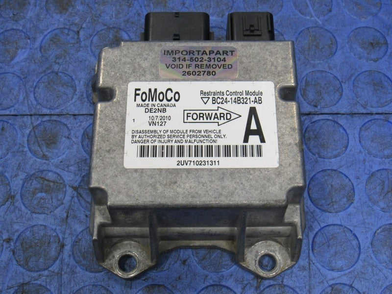 11-14 Ford E150 E250 E350 Van SRS Restraints Control Module BC24-14B32