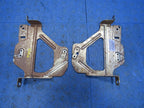 04-05 Ford Thunderbird Radio Stereo Climate Mounting Brackets Set Pair