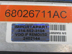 PLUG & PLAY 07 Grand Cherokee 3.7L Engine Computer ECU 68026711 PROG 2