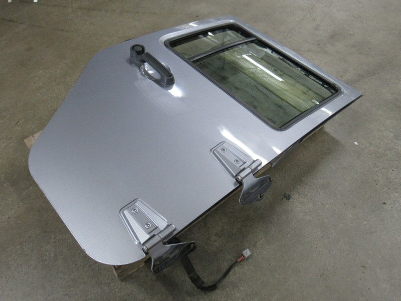 11-17 Jeep Wrangler Unlimited JK Rear Right Passenger Door Bright Silv
