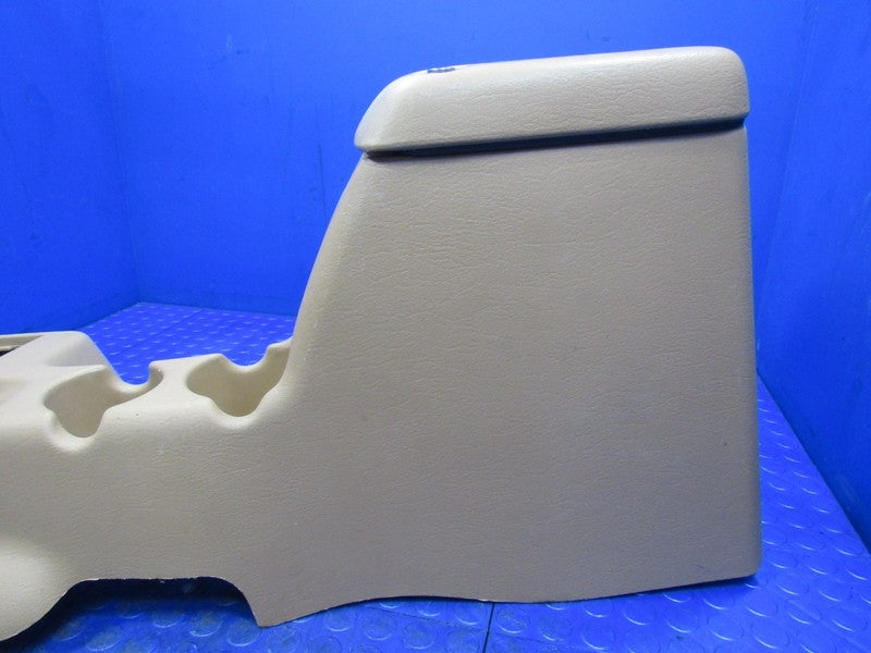 97-02 Jeep Wrangler Full Center Console Arm Rest Cup Holders Saddle Ta