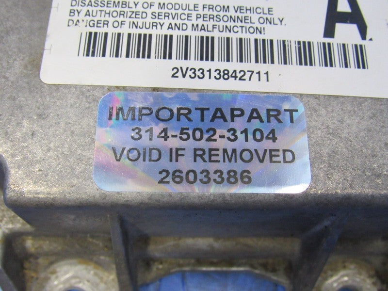 11-14 Ford E150 E250 E350 Van SRS Restraints Control Module BC24-14B32