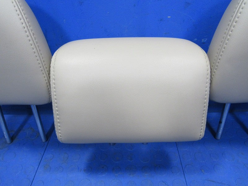 13-16 Nissan Pathfinder Rear 2nd Row Headrests Head Rests Set Tan Leat