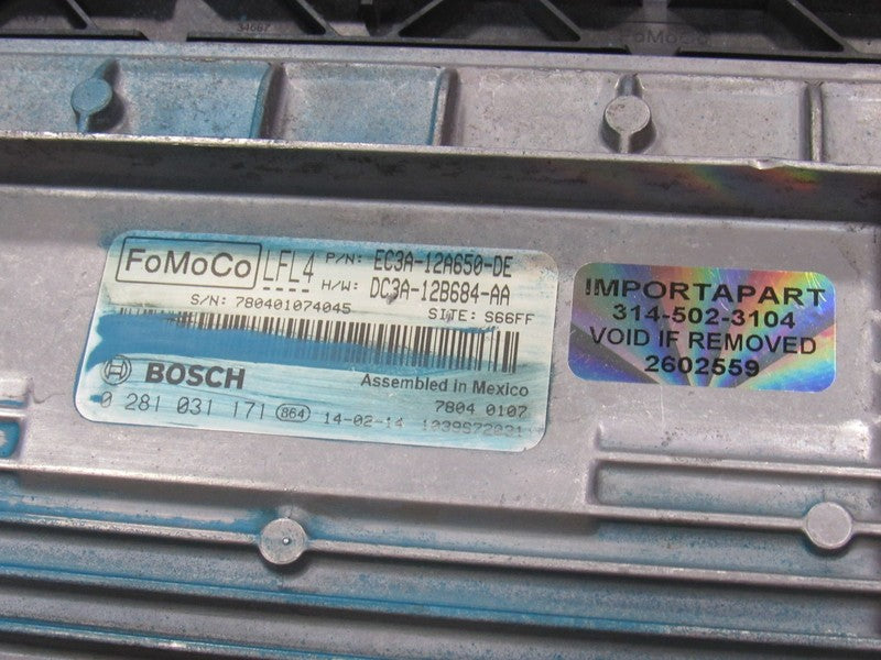 14 Ford F250 F350 6.7L Diesel ECU ECM PCM Engine Computer EC3A-12A650-