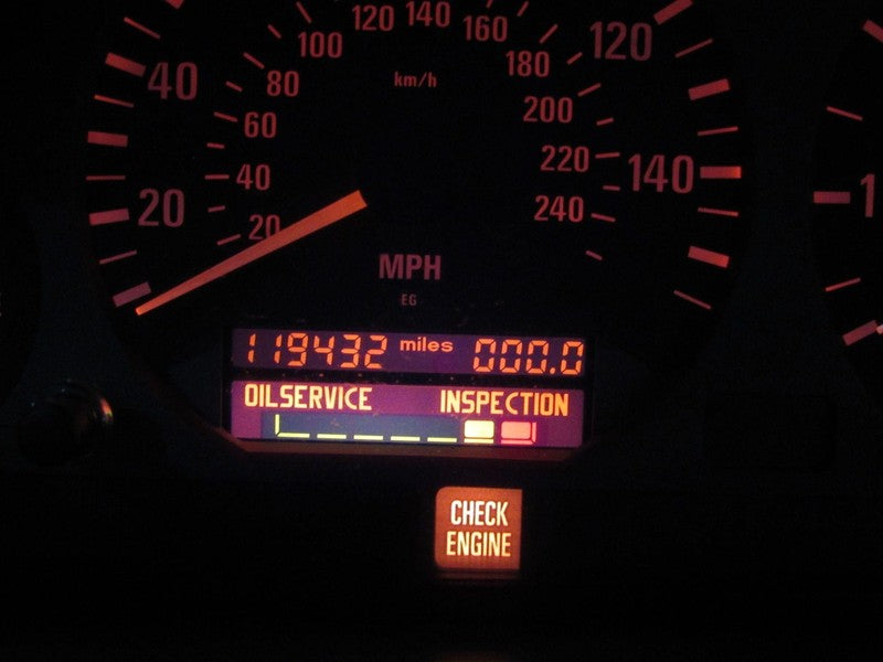 96-97 BMW Z3 Instrument Cluster Speedometer Odometer 119432