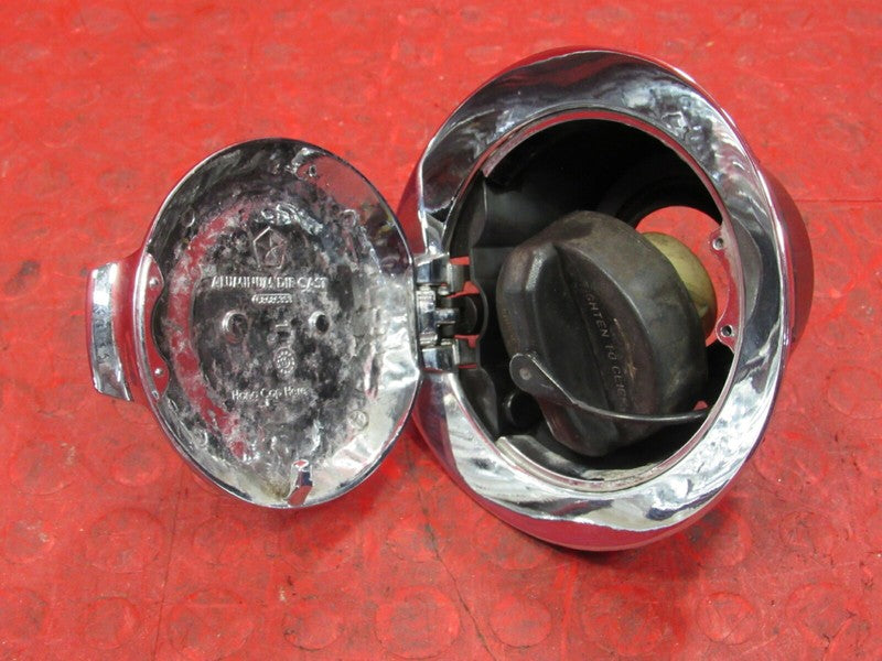 11-22 Dodge Challenger Chrome Gas Fuel Lid Filler Door Hatch OEM 3351