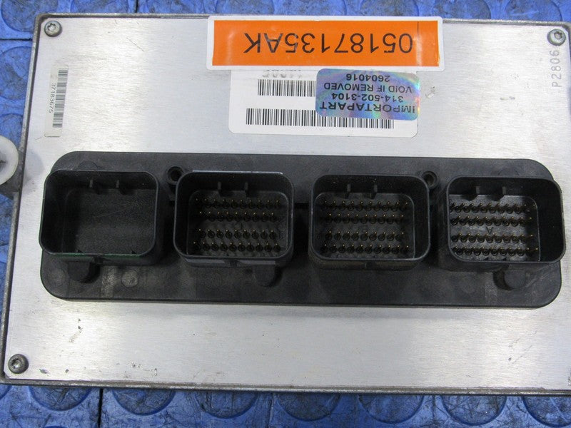 PROGRAMMED PLUG & PLAY 07 Jeep Wrangler JK Rubicon MT ECU 05187135AK 1