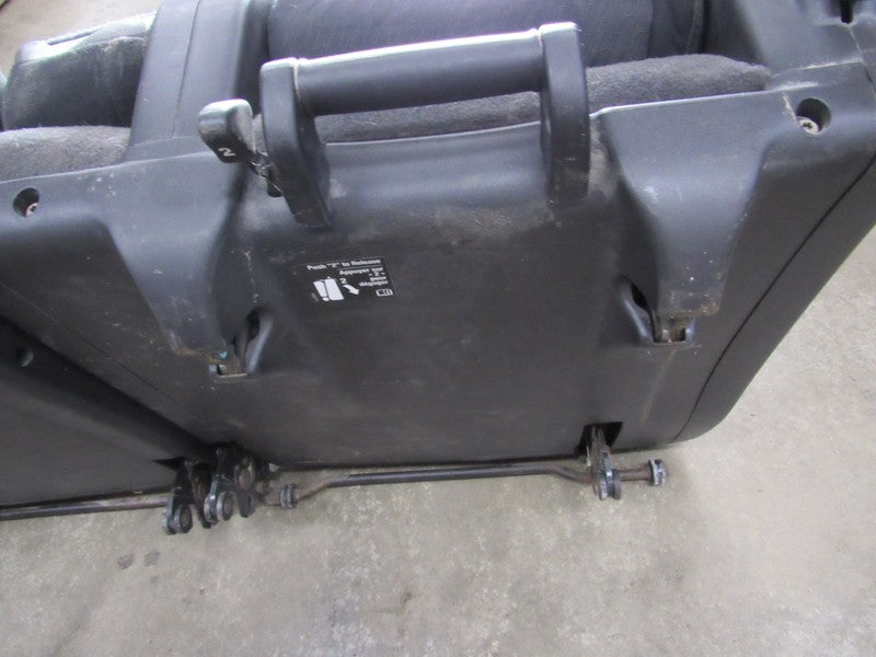 07-14 Chevrolet Tahoe Suburban GMC Yukon Black Cloth Third 3rd Row Sea