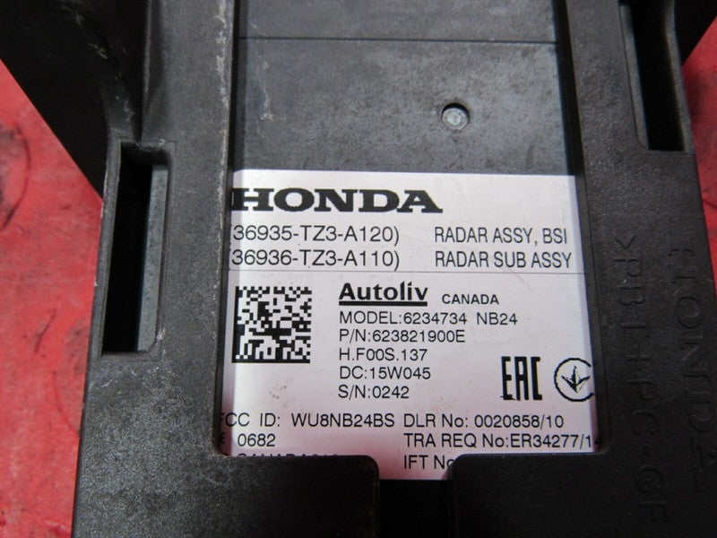 15-17 Acura TLX Rear Blind Spot Detection Radar Sensor 36930-TZ3-A120 