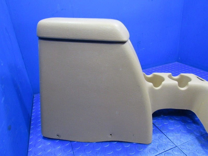 97-02 Jeep Wrangler Full Center Console Arm Rest Cup Holders Saddle Ta