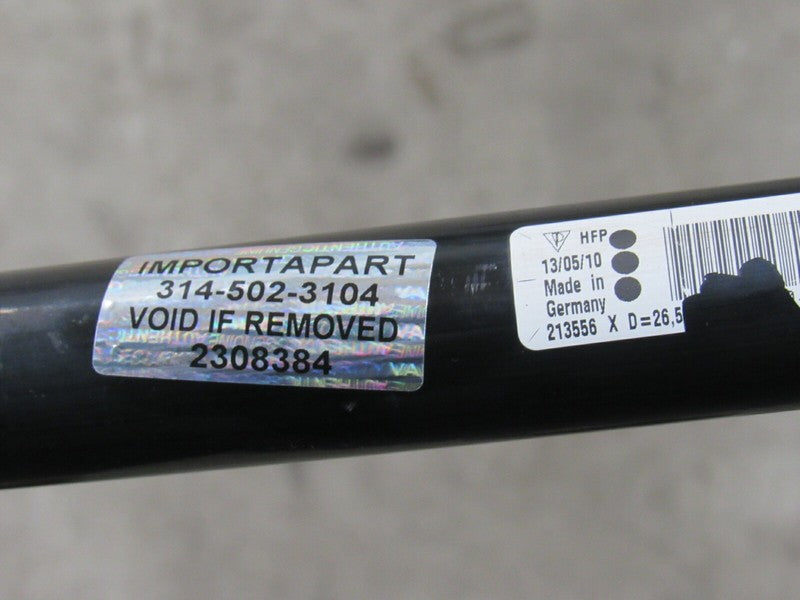 10-16 Porsche Panamera 4 AWD Front Anti Sway Bar Stabilizer 26.5mm OEM