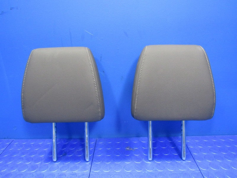 18-20 Honda Odyssey Leather Front Seat Headrest Head Rest Pair Brown 2