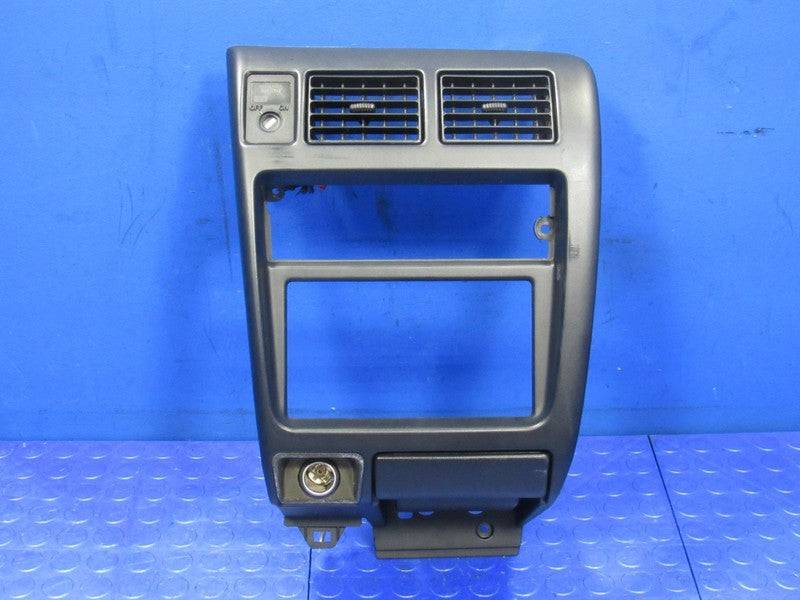 98-04 Toyota Tacoma Center Dash Climate Control Radio Bezel Trim Black