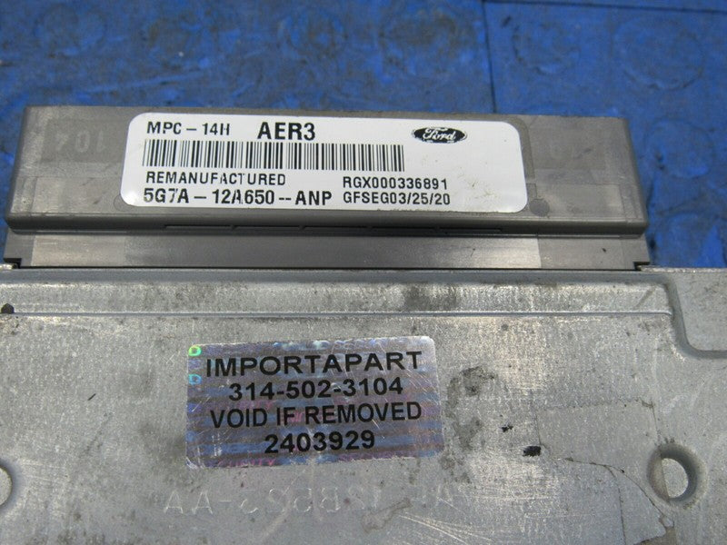 05-06 Ford GT ECU ECM PCM Engine Computer Control 5G7A-12A650-ANP 3929
