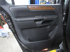 10-14 Nissan Armada Left LH Driver Side Rear Door Trim Panel Black