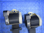 99-02 BMW Z3 Coupe Front Left Right Seat Belt Retractor Black Set 3152