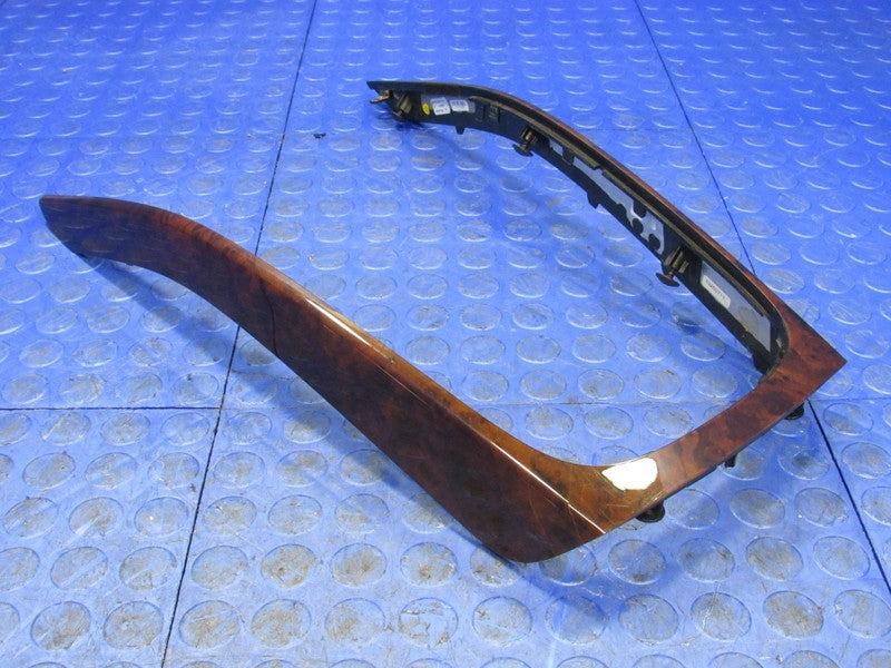 08-17 Audi A5 S5 RS5 B8 Coupe Wood Interior Console Door Panel Trim Se