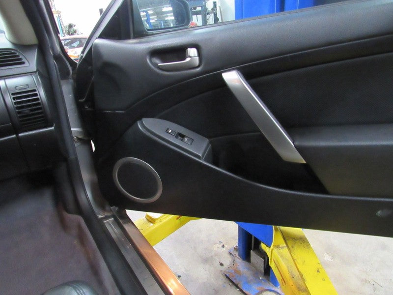 03-04 Infiniti G35 Coupe Right RH Passenger Front Door Trim Panel Blac