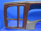 02 Cadillac Escalade Instrument Cluster Dash Radio Bezel Wood Grain 42