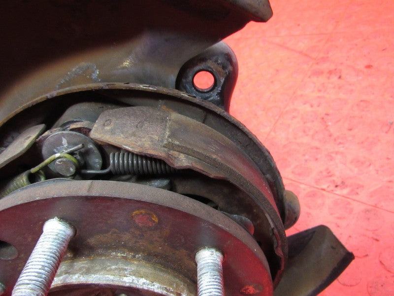 01-04 Toyota Sequoia Left Driver Rear Axle Shaft ABS Backing Plate OEM