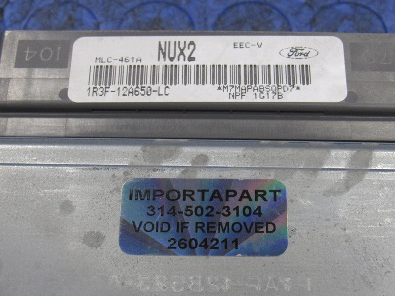 01 Ford Mustang GT 4.6L V8 AT ECU ECM PCM Engine Computer 1R3F-12A650-