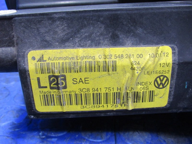 13-17 Volkswagen CC Left LH Driver Side Xenon HID Headlight Head Light