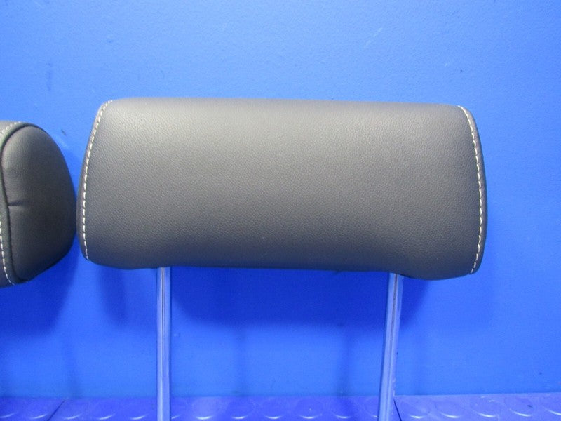 14-19 Silverado Sierra Crew Cab Rear Headrests Head Rests Set Black Le