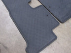 07-13 Acura MDX Accessory Black Rubber All Season Floor Mats Set OEM 4