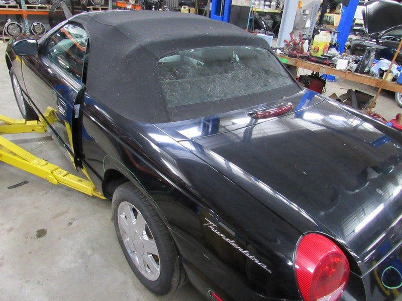 02-05 Ford Thunderbird Fuel Tank Door Gas Filler Lid Black Ebony UA
