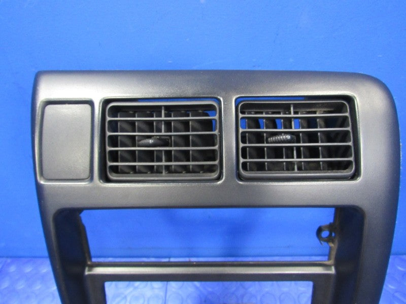 98-04 Toyota Tacoma Center Dash Climate Control Radio Bezel Trim Black