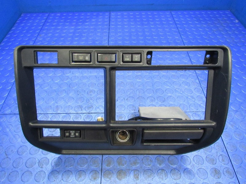 95-97 Land Cruiser LX450 FZJ80 Front Center Dash Radio Bezel Panel Ash