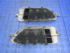 07-14 Cadillac Escalade Left & Right Front Fender Grille Vent Set Chro