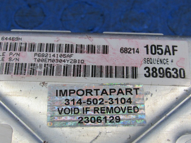 PLUG & PLAY 14 300 Charger 3.6L AT RWD Engine Computer ECU 68214105 PR