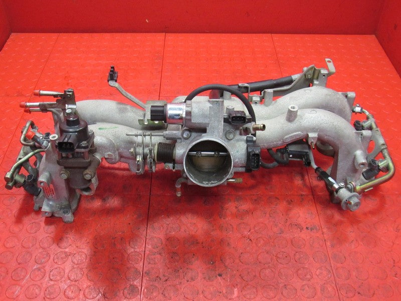 03-06 Subaru Baja 2.5L EJ251 Intake Manifold w/Throttle Body Manual Tr