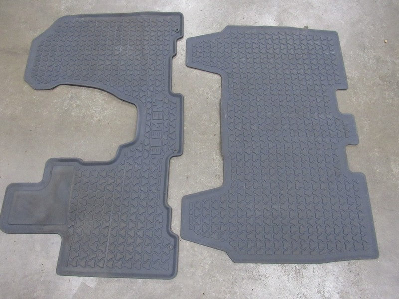 03-06 Honda Element All-Season Rubber Floor Mats Liners Gray Accessory