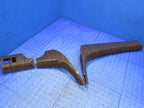 07-13 Acura MDX Wood Grain Dash Trim Finish Panel Garnish Molding Set 