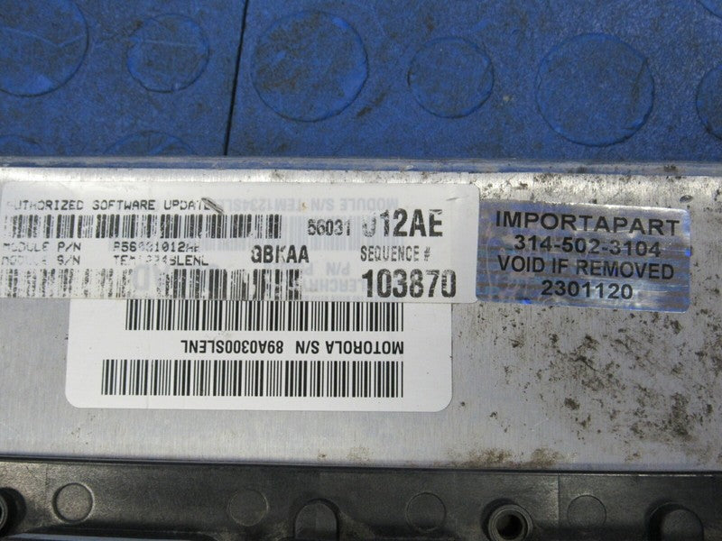 PLUG & PLAY 04 Dodge Dakota 3.7L AT Engine Computer ECU 56031012 PROG 