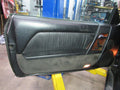 95 SL320 500 R129 Left LH Driver Side Front Door Trim Panel Black TEAR