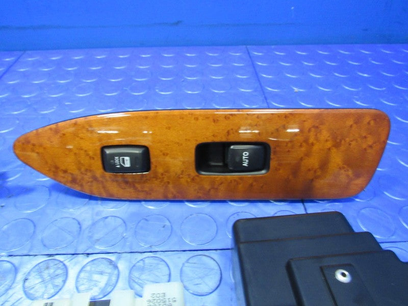 03-07 Lexus LX470 UZJ100 Console Shifter Door Bezel Cup Holder Woodgra