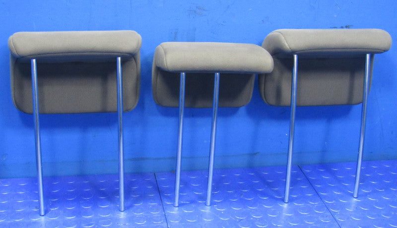 09-13 Honda Fit Rear Seat Headrests Head Rest SET of Three Gray OEM 33