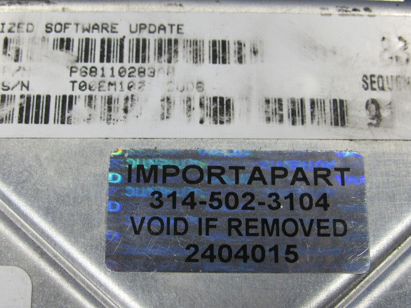 PROGRAMMED PLUG & PLAY 11 Dodge Charger 3.6L AT FFV ECU 68110283AB 283