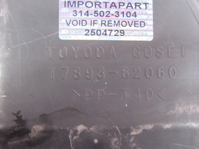 98-02 Toyota 4Runner 3.4L Air Intake Duct Resonator Pipe Tube 17893-62