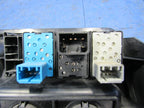 03-06 Jeep Wrangler TJ Dash Defrost Switch Trim Power Outlet Bezel Bla