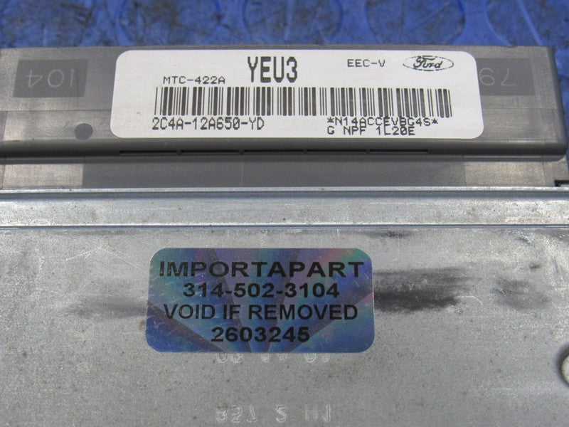 02 Ford F250 F350 6.8L V10 AT ECU ECM PCM Engine Computer 2C4A-12A650-